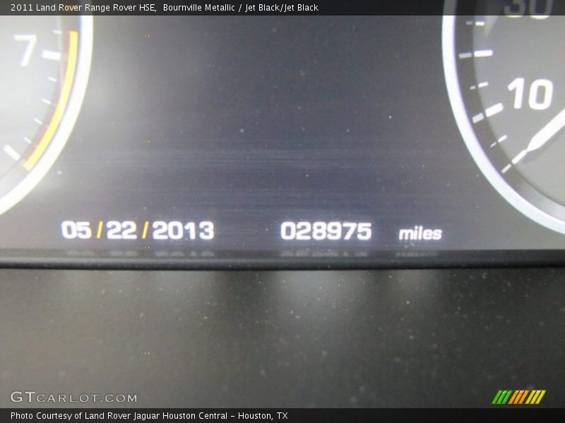 Bournville Metallic / Jet Black/Jet Black 2011 Land Rover Range Rover HSE