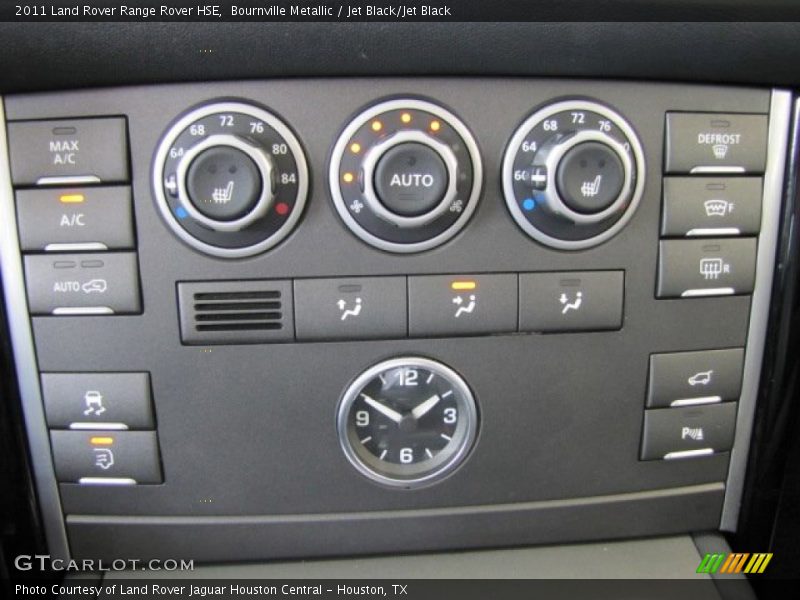Bournville Metallic / Jet Black/Jet Black 2011 Land Rover Range Rover HSE