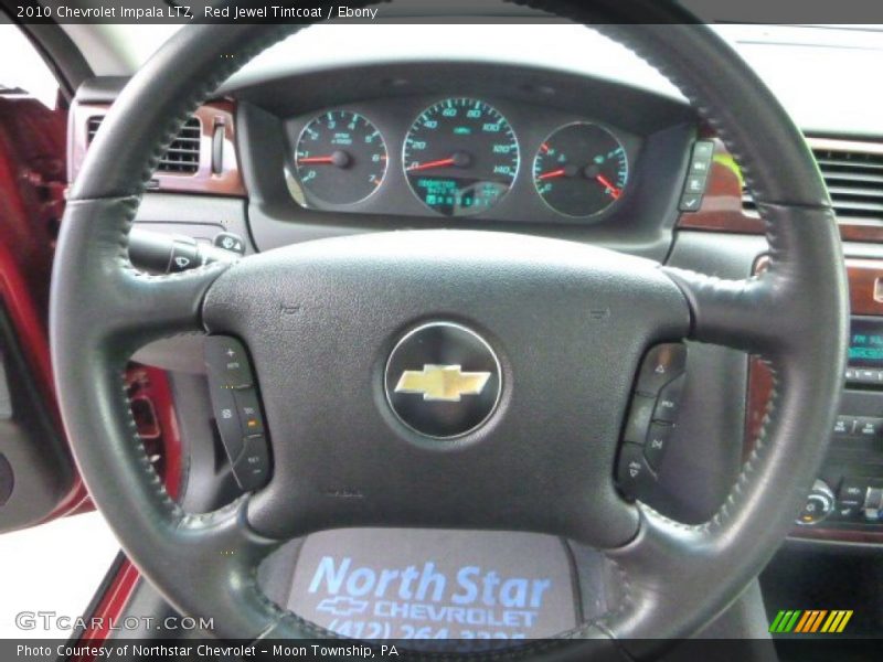 Red Jewel Tintcoat / Ebony 2010 Chevrolet Impala LTZ