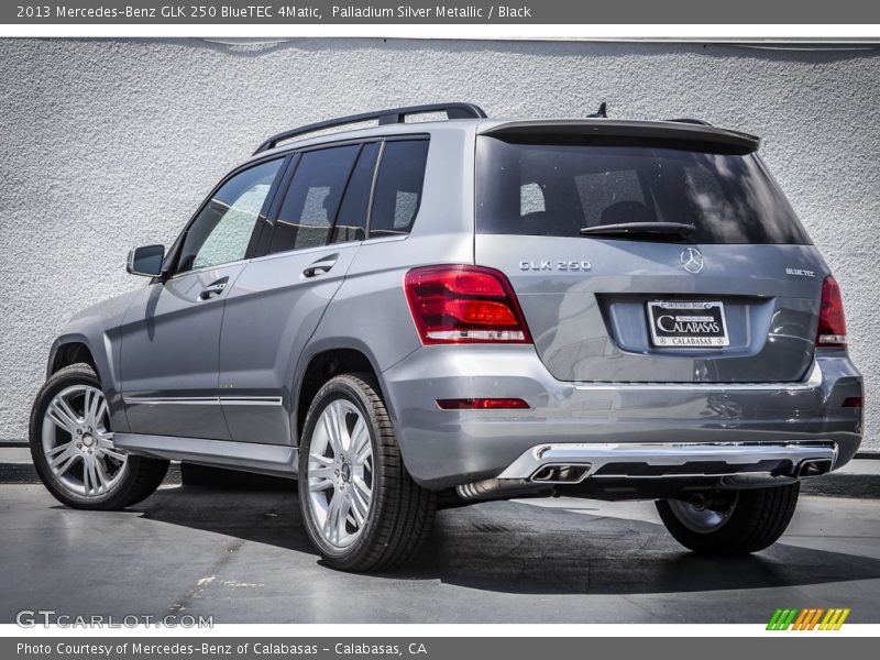 Palladium Silver Metallic / Black 2013 Mercedes-Benz GLK 250 BlueTEC 4Matic