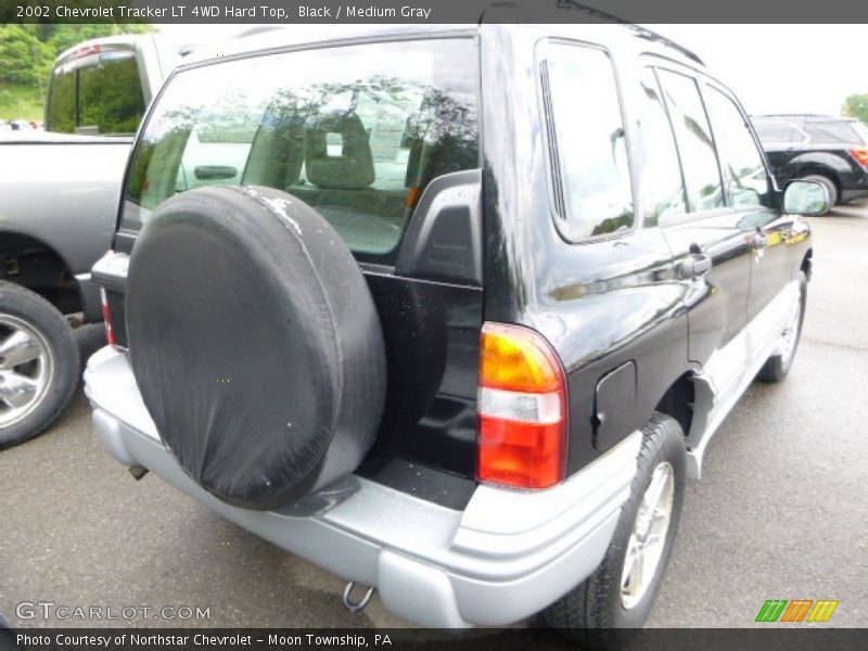 Black / Medium Gray 2002 Chevrolet Tracker LT 4WD Hard Top