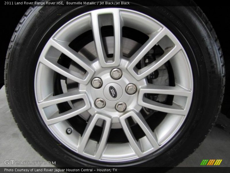 Bournville Metallic / Jet Black/Jet Black 2011 Land Rover Range Rover HSE