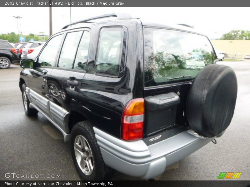 Black / Medium Gray 2002 Chevrolet Tracker LT 4WD Hard Top