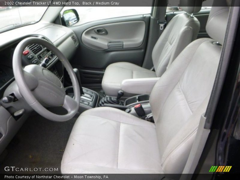 Black / Medium Gray 2002 Chevrolet Tracker LT 4WD Hard Top
