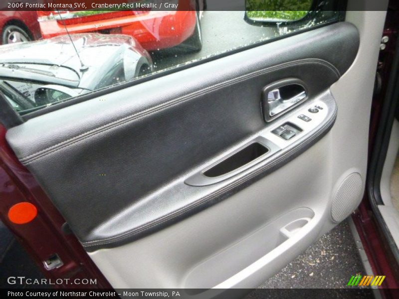 Cranberry Red Metallic / Gray 2006 Pontiac Montana SV6