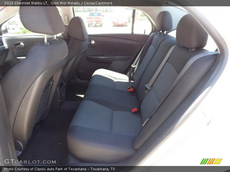 Gold Mist Metallic / Cocoa/Cashmere 2012 Chevrolet Malibu LT