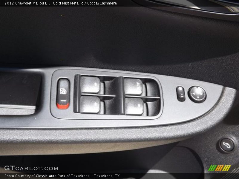 Gold Mist Metallic / Cocoa/Cashmere 2012 Chevrolet Malibu LT