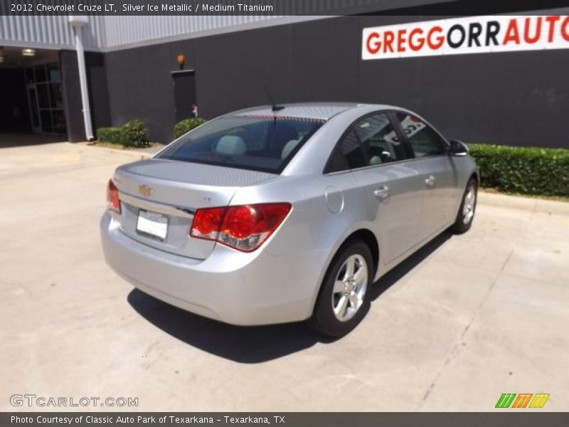 Silver Ice Metallic / Medium Titanium 2012 Chevrolet Cruze LT