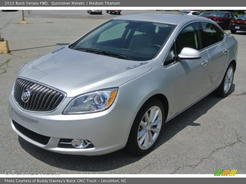 Quicksilver Metallic / Medium Titanium 2013 Buick Verano FWD