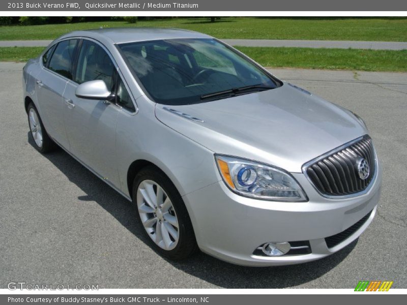 Quicksilver Metallic / Medium Titanium 2013 Buick Verano FWD