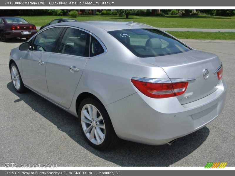 Quicksilver Metallic / Medium Titanium 2013 Buick Verano FWD