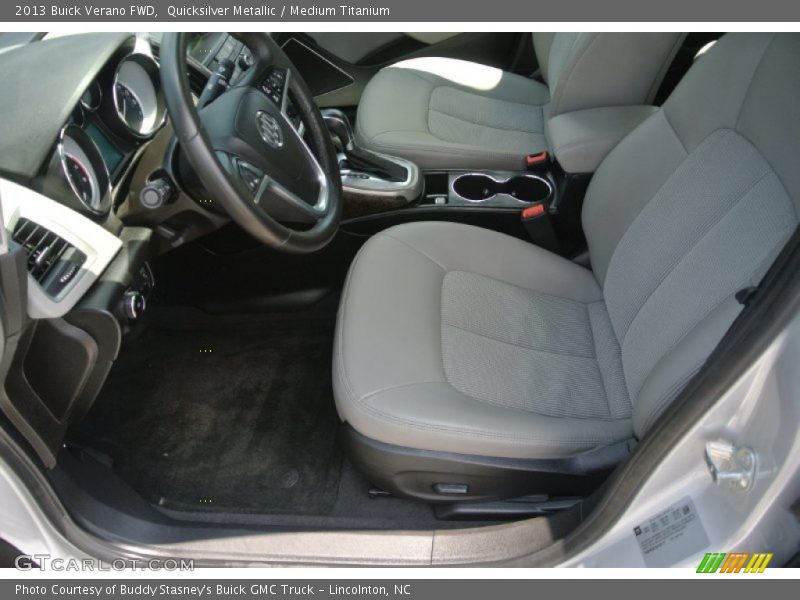 Quicksilver Metallic / Medium Titanium 2013 Buick Verano FWD