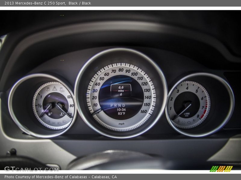 Black / Black 2013 Mercedes-Benz C 250 Sport