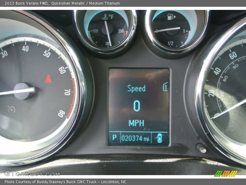Quicksilver Metallic / Medium Titanium 2013 Buick Verano FWD