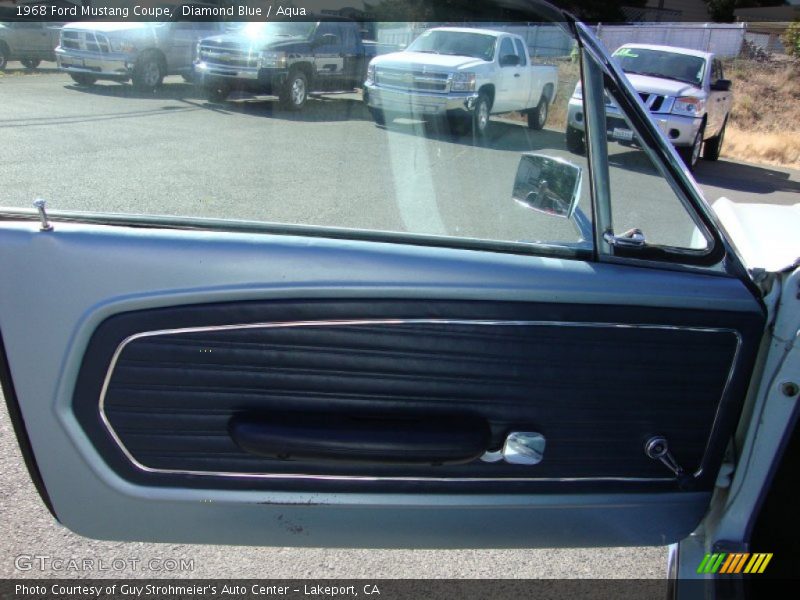 Door Panel of 1968 Mustang Coupe