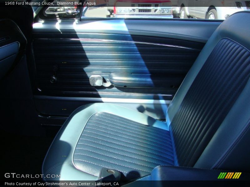 Front Seat of 1968 Mustang Coupe