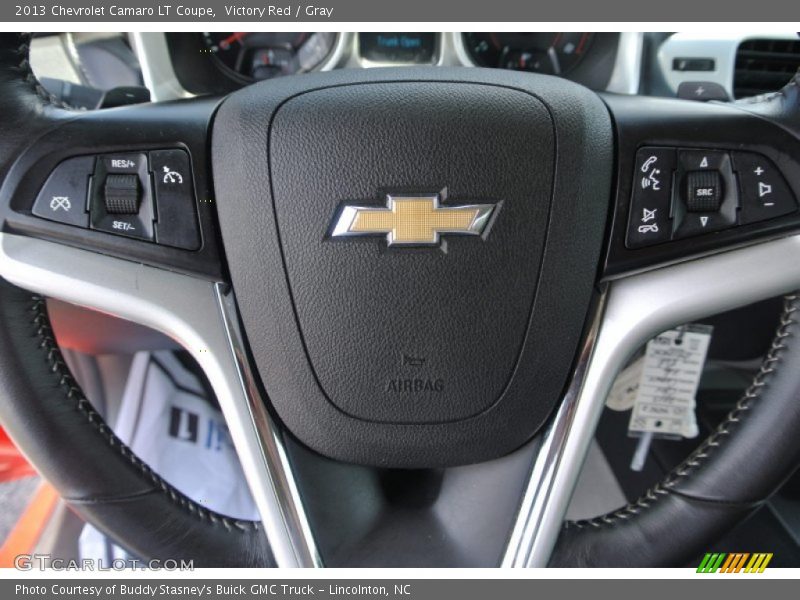 Victory Red / Gray 2013 Chevrolet Camaro LT Coupe