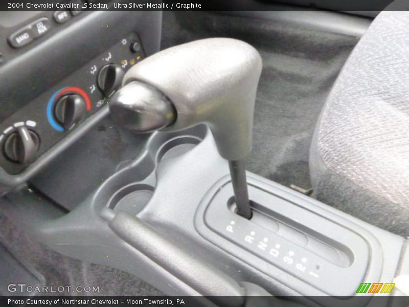 Ultra Silver Metallic / Graphite 2004 Chevrolet Cavalier LS Sedan