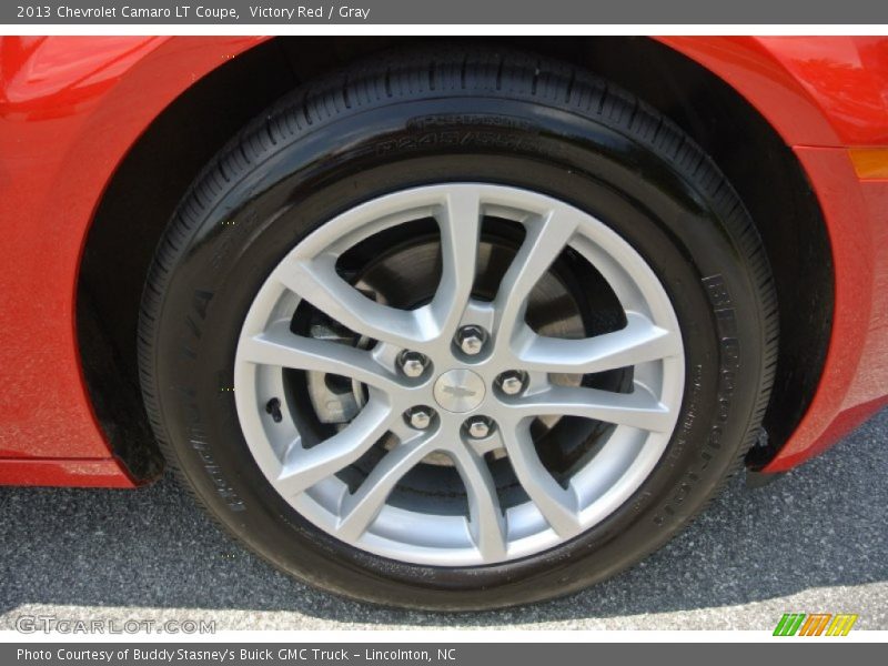Victory Red / Gray 2013 Chevrolet Camaro LT Coupe