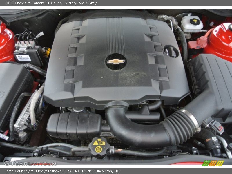 Victory Red / Gray 2013 Chevrolet Camaro LT Coupe