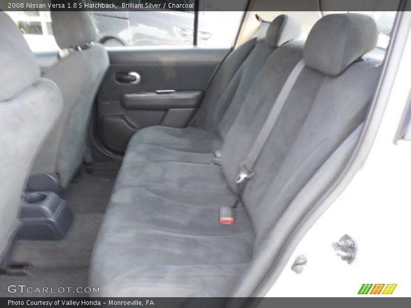 Brilliant Silver / Charcoal 2008 Nissan Versa 1.8 S Hatchback