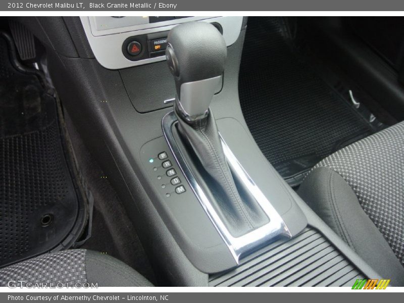 Black Granite Metallic / Ebony 2012 Chevrolet Malibu LT