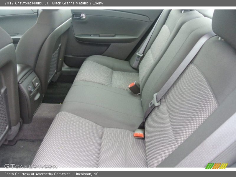 Black Granite Metallic / Ebony 2012 Chevrolet Malibu LT