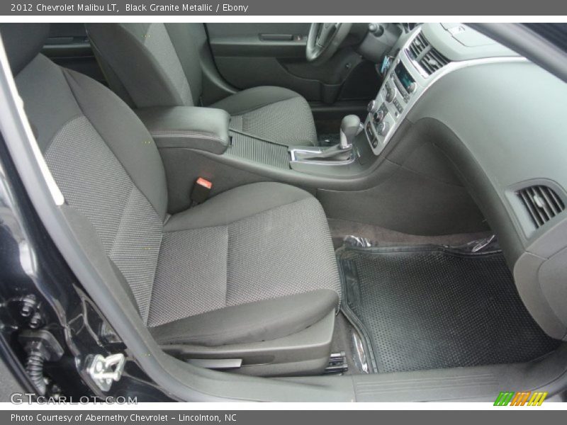 Black Granite Metallic / Ebony 2012 Chevrolet Malibu LT