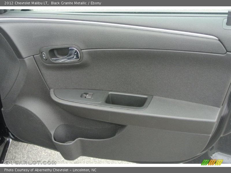 Black Granite Metallic / Ebony 2012 Chevrolet Malibu LT