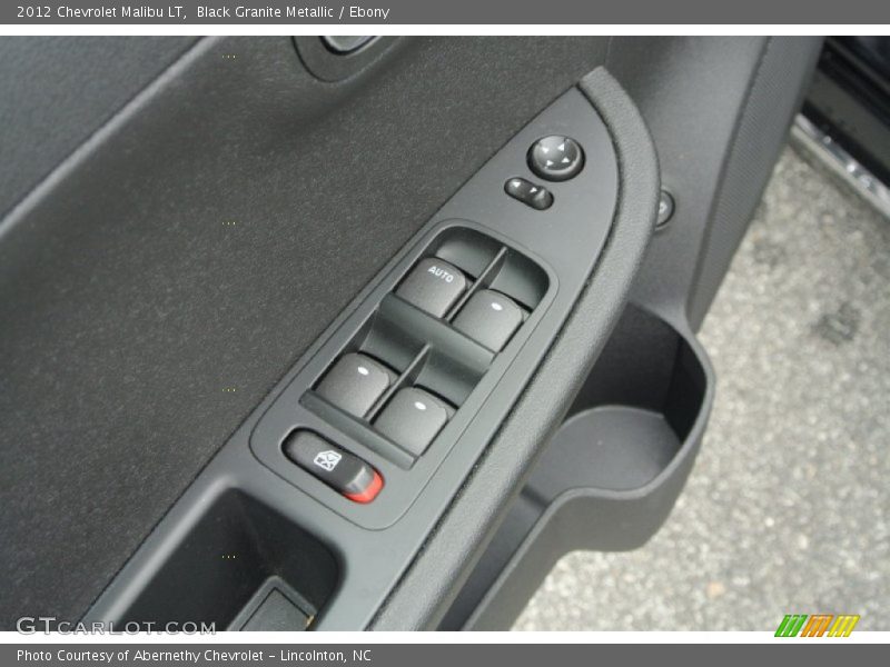 Black Granite Metallic / Ebony 2012 Chevrolet Malibu LT