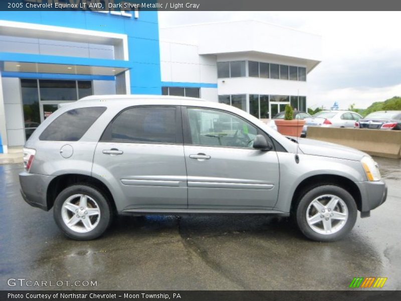 Dark Silver Metallic / Light Gray 2005 Chevrolet Equinox LT AWD