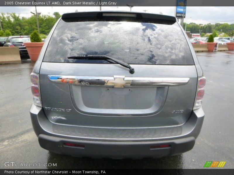 Dark Silver Metallic / Light Gray 2005 Chevrolet Equinox LT AWD