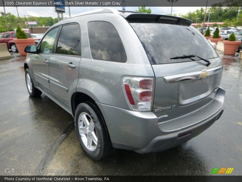 Dark Silver Metallic / Light Gray 2005 Chevrolet Equinox LT AWD
