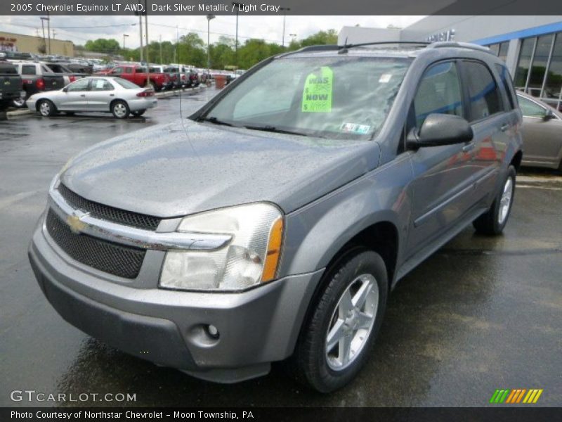 Dark Silver Metallic / Light Gray 2005 Chevrolet Equinox LT AWD