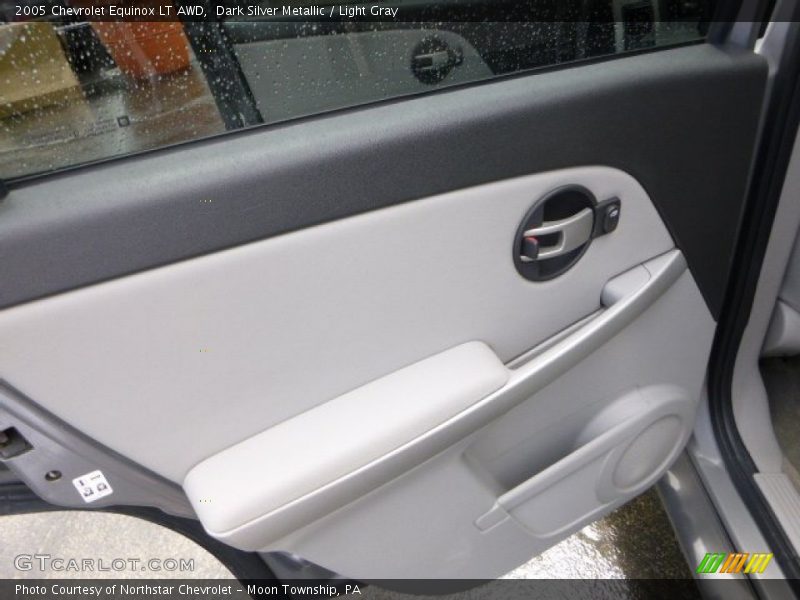 Dark Silver Metallic / Light Gray 2005 Chevrolet Equinox LT AWD