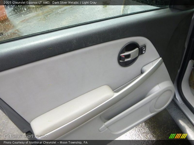 Dark Silver Metallic / Light Gray 2005 Chevrolet Equinox LT AWD