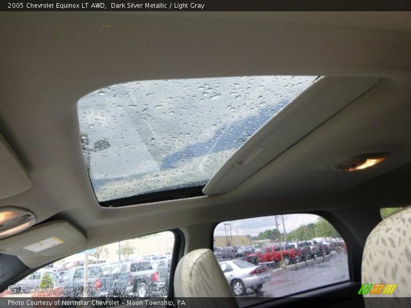 Dark Silver Metallic / Light Gray 2005 Chevrolet Equinox LT AWD