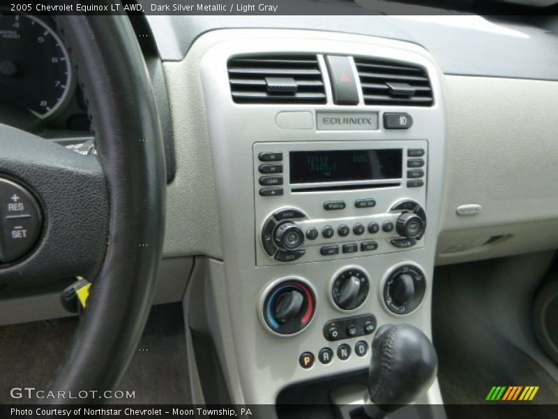 Controls of 2005 Equinox LT AWD