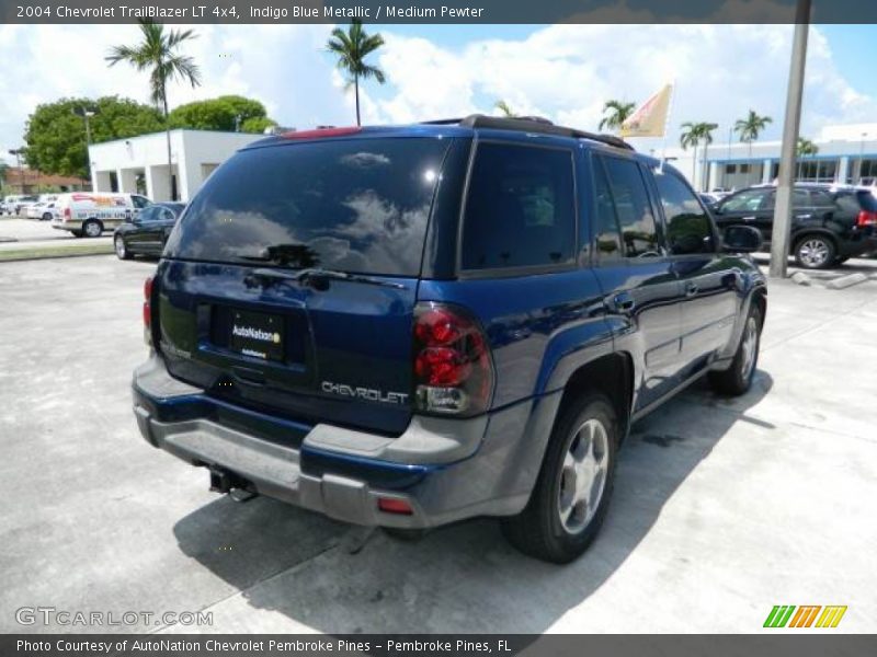 Indigo Blue Metallic / Medium Pewter 2004 Chevrolet TrailBlazer LT 4x4