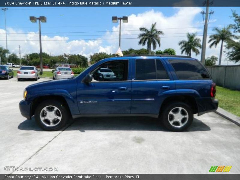 Indigo Blue Metallic / Medium Pewter 2004 Chevrolet TrailBlazer LT 4x4