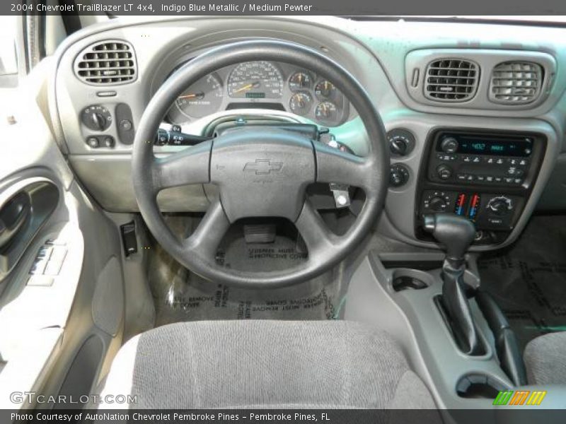 Indigo Blue Metallic / Medium Pewter 2004 Chevrolet TrailBlazer LT 4x4