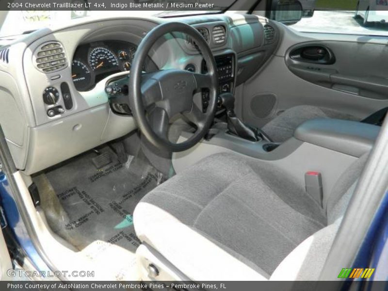 Indigo Blue Metallic / Medium Pewter 2004 Chevrolet TrailBlazer LT 4x4