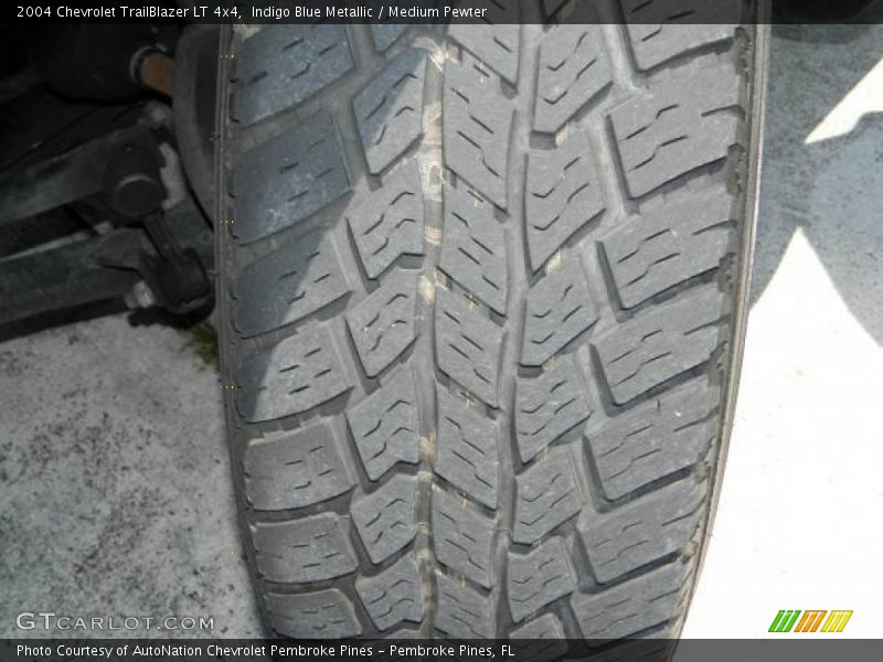 Indigo Blue Metallic / Medium Pewter 2004 Chevrolet TrailBlazer LT 4x4