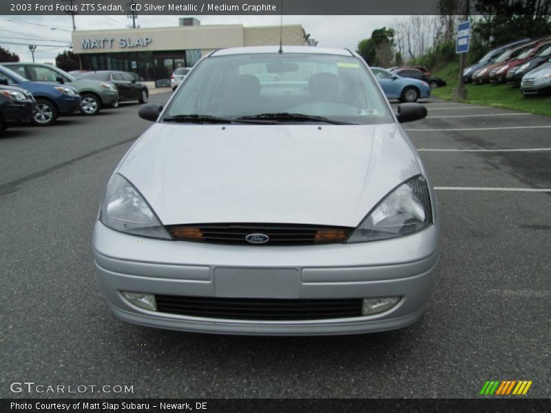 CD Silver Metallic / Medium Graphite 2003 Ford Focus ZTS Sedan
