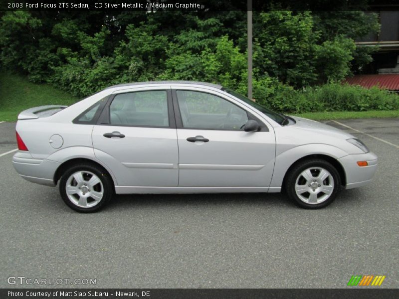 CD Silver Metallic / Medium Graphite 2003 Ford Focus ZTS Sedan