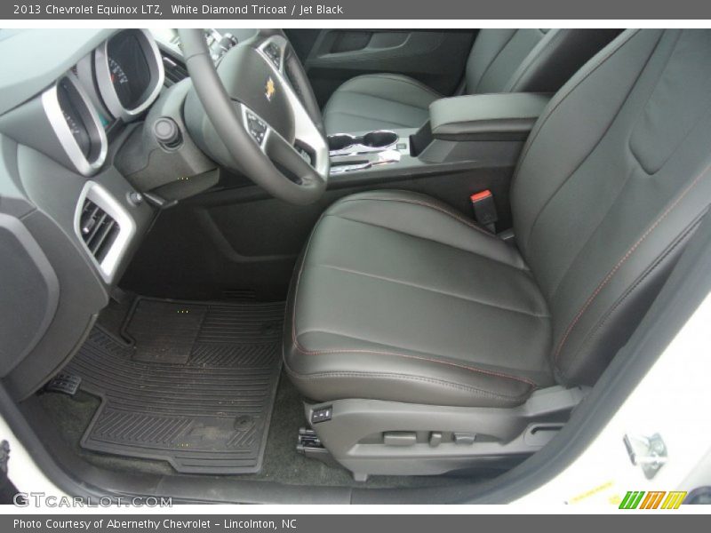 Front Seat of 2013 Equinox LTZ