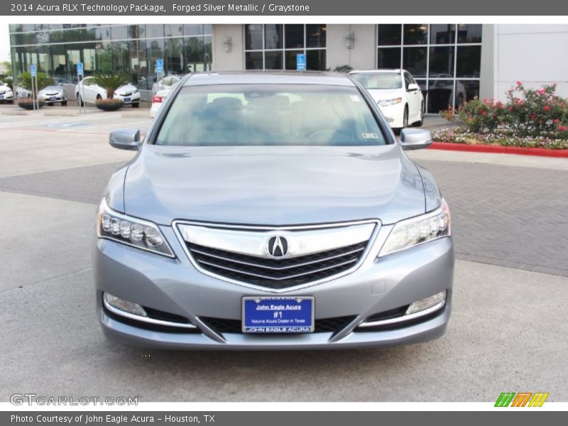 Forged Silver Metallic / Graystone 2014 Acura RLX Technology Package