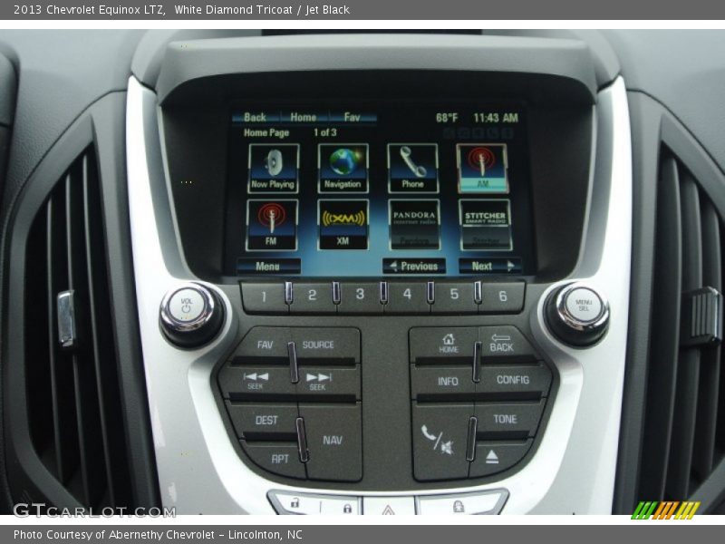 Controls of 2013 Equinox LTZ