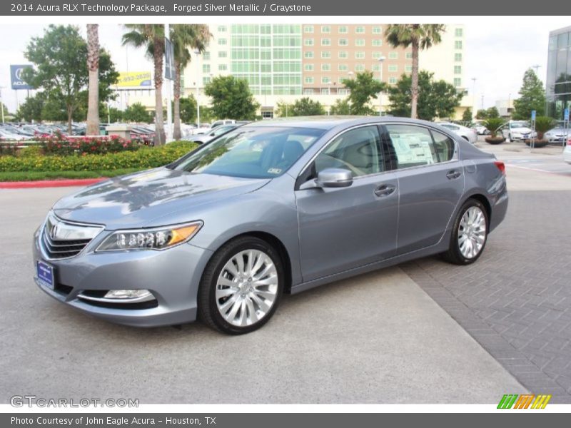 Forged Silver Metallic / Graystone 2014 Acura RLX Technology Package