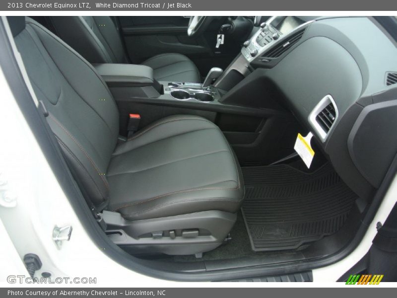 Front Seat of 2013 Equinox LTZ